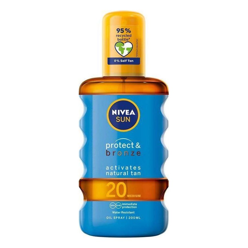 Nivea NIVEA_Sun Protect Bronze oil, activating tanning SPF20 200ml