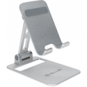 Tellur Phone Holder for desk Aluminum Silver Tellur Phone Holder for desk Aluminum Silver