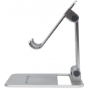 Tellur Phone Holder for desk Aluminum Silver Tellur Phone Holder for desk Aluminum Silver
