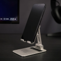 Tellur Phone Holder for desk Aliuminio Sidabrinis Tellur Phone Holder for desk Aliuminio Sidabrinis