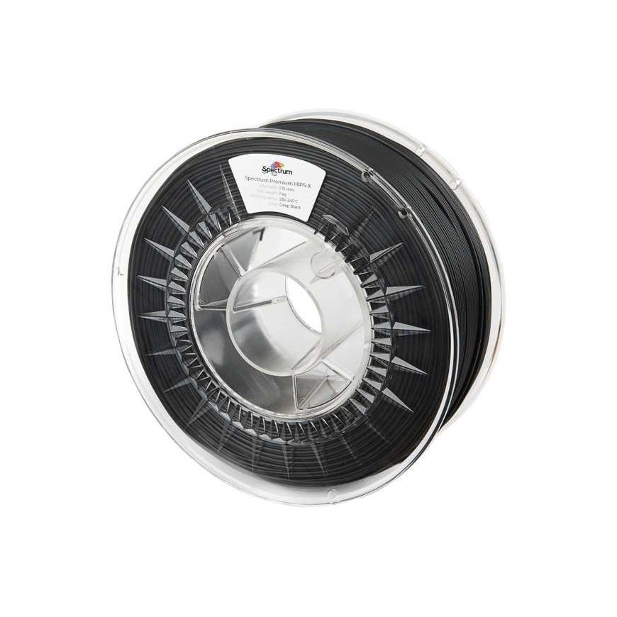 Spectrum group SPECTRUMG 5903175658043 Filament SPECTRUM / HIPS / DEEP Black / 1.75 mm / 1kg – 3