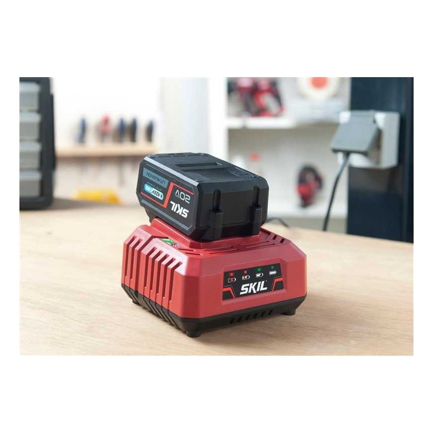 Skil_Red Priedų rinkinys Skil 3131AA 20 V 1x4,0 Ah akum. – 2