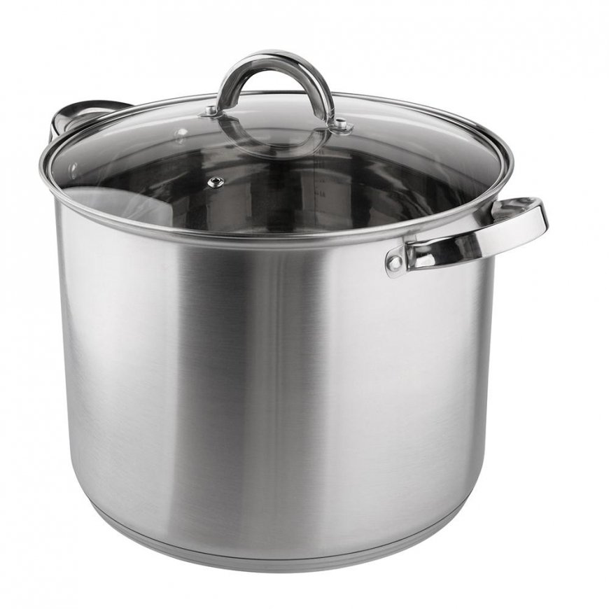 FABIO POT 28CM 12.5L WITH GLASS LID – 2