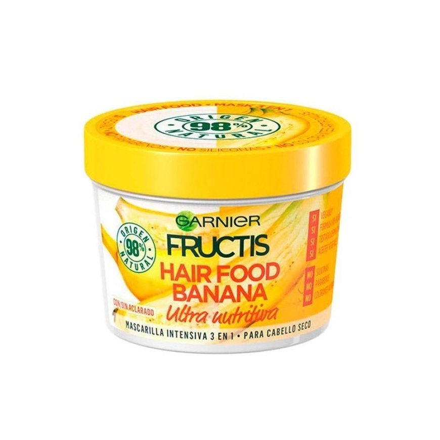 Garnier Fructis Hair Food Banana Ultra maitininantis kaukė 390ml