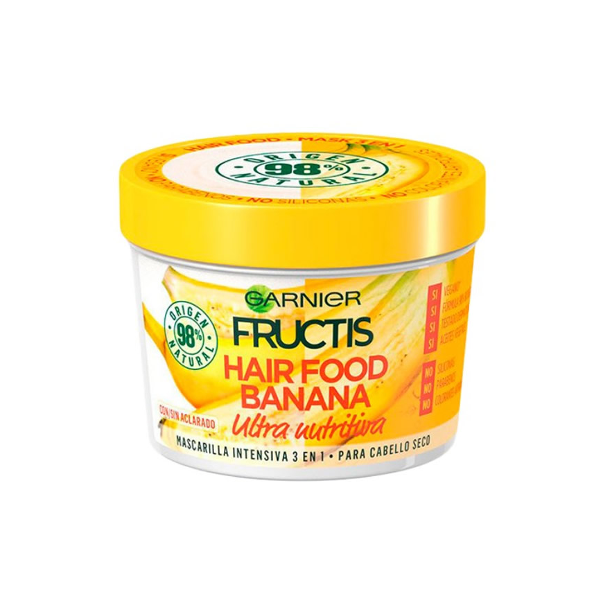 Garnier Fructis Hair Food Banana Ultra maitininantis kaukė 390ml – 2