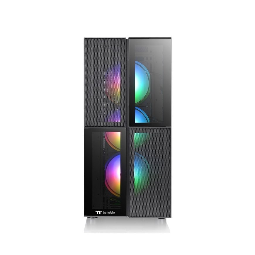 Thermaltake Versa T26 TG ARGB Midi Tower Black – 2