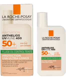 La Roche-Posay Anthelios Uv-Mune 400 Oil Control Fluid With Color SPF50+ -, 50 ml
