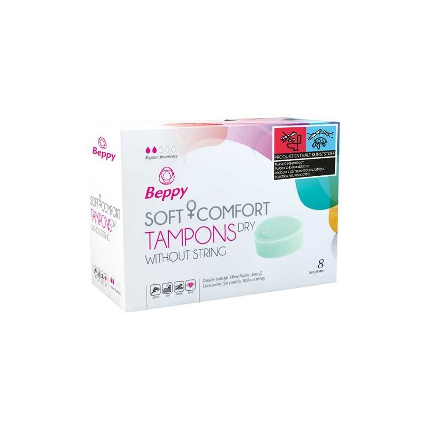 Tampony - Beppy Dry Tampons 8 pcs Suche – 2