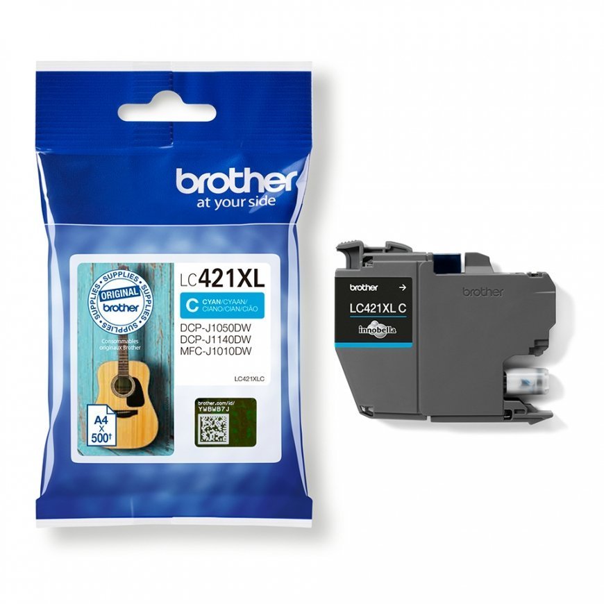 Brother LC421XLC ink cartridge 1 pc(s) Original Cyan – 5