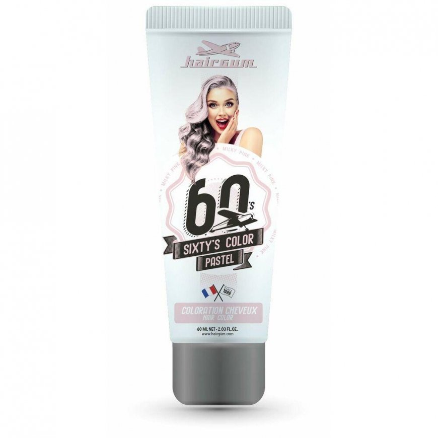 Hairgum Sixty`s Color Hair color Milky