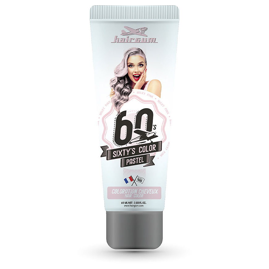 Hairgum Sixty's Color Hair color Milky Pink – 2