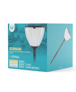 Forever Sunari FLS-98 Solar Lamp LED 3000K+6000K / 2200mAh