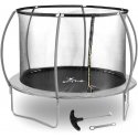 Gymrex Garden trampoline with net and spring cover. 305 cm to 100 kg black and gray Gymrex Garden trampoline with net and spring cover. 305 cm to 100 kg black and gray