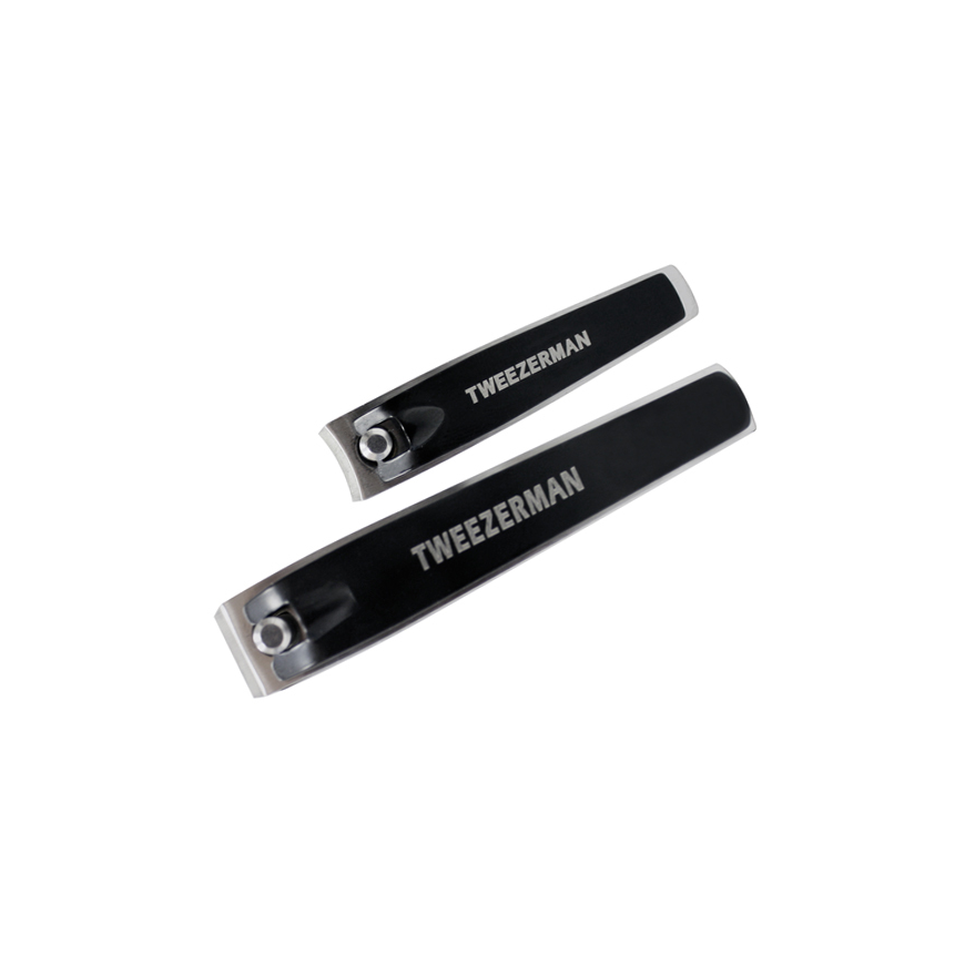 Tweezerman Stainless Steel Nail Clipper Set - Set 2 on nails and toes