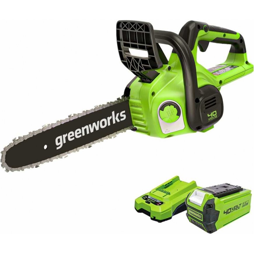 Greenworks Chainsaw Greenworks G40CS30IIK2 40 V