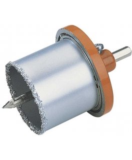 Drill Drill bit with stem and center. with drill Wolfcraft 3470000 73 mm