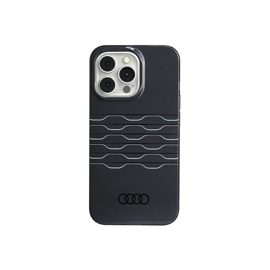 Case Audi IML MagSafe Case iPhone 13 Pro Max 6.7" black/black hardcase AU-IMLMIP13PM-A6/D3-BK