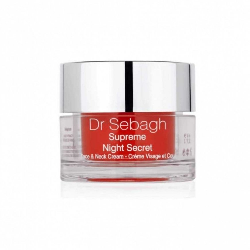 Dr Sebagh, Supreme Night Secret, Firming, Night, Kreminis, For Face & Neck, 50 ml