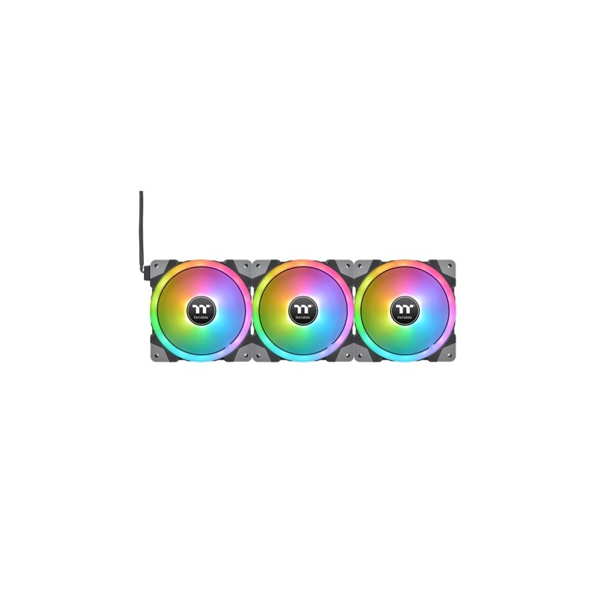 Thermaltake SWAFAN EX12 RGB PC Cooling Fan TT Premium Edition Arvuti korpus Õhujahuti 12 cm Must 3 t – 4