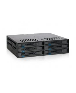 Icy Dock MB326SP-B disk array Rack (1U) Black