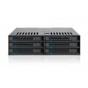 Icy Dock MB326SP-B disku masīvs datu uzglabāšanai Rack (1U) Melns Icy Dock MB326SP-B disku masīvs datu uzglabāšanai Rack (1U) Melns