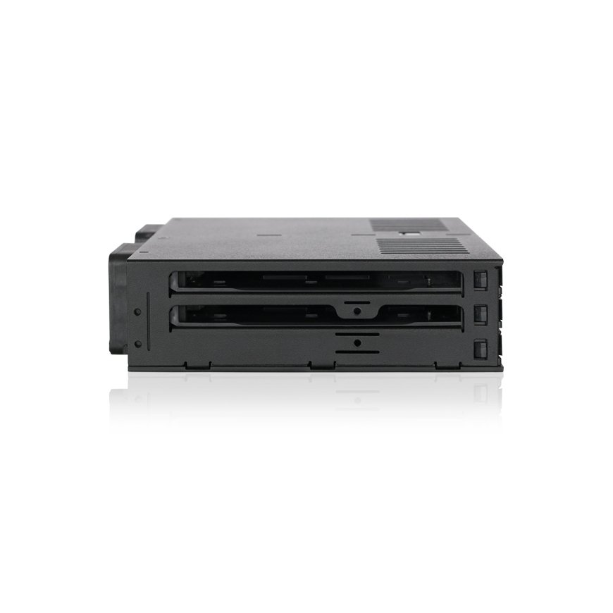 Icy Dock MB326SP-B disk array Rack (1U) Black – 3