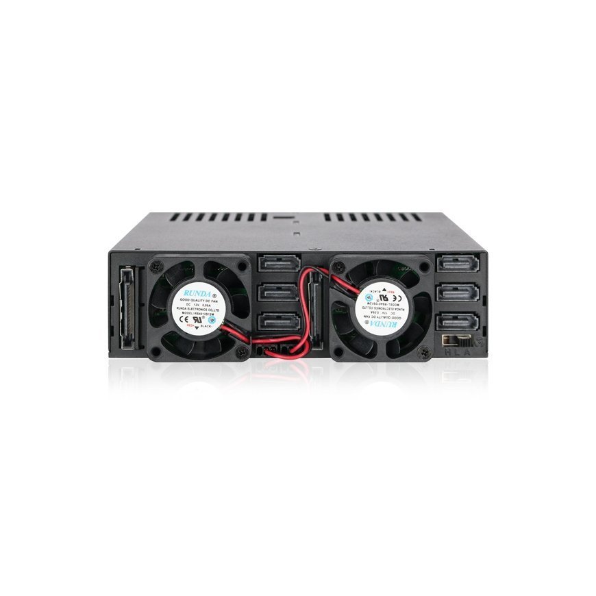 Icy Dock MB326SP-B diskų masyvas Stovas (1U) Juoda – 4