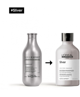 Atspalvį koreguojantis šampūnas L‘oreal Professionnel Sidabrinis Šampūnas 500ml