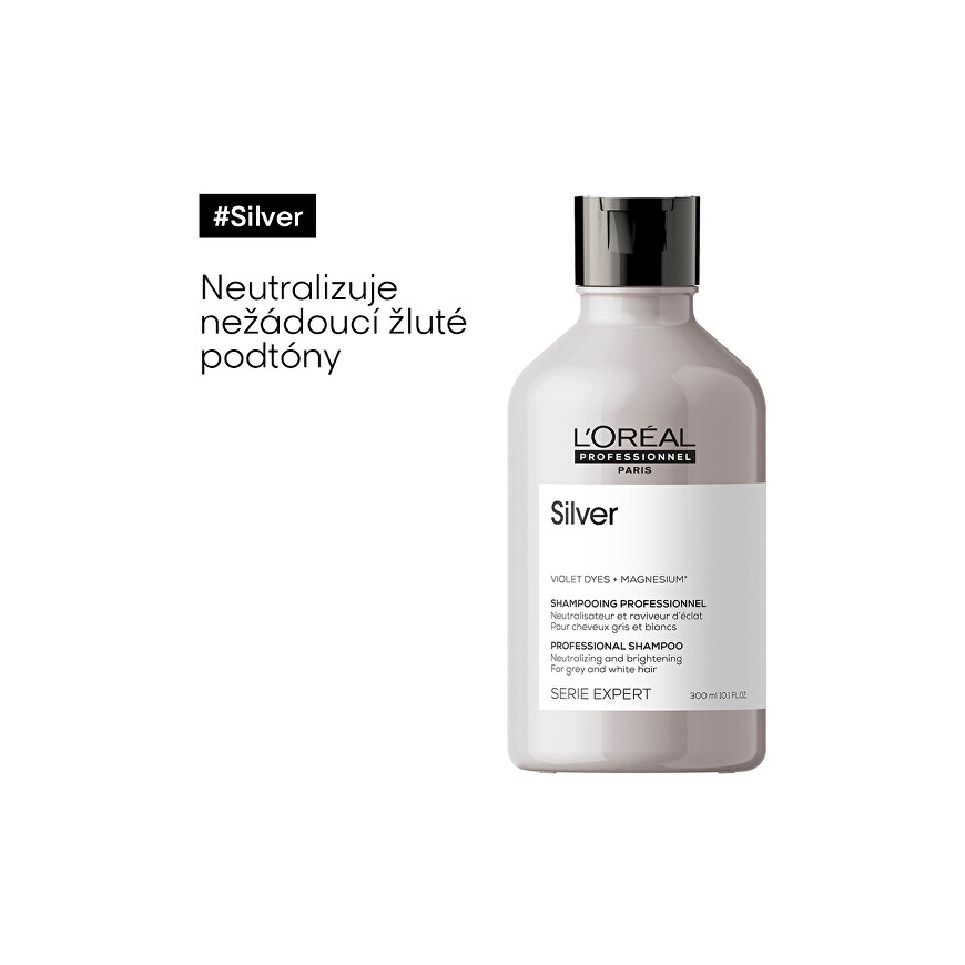 Atspalvį koreguojantis šampūnas L‘oreal Professionnel Sidabrinis Šampūnas 500ml – 4