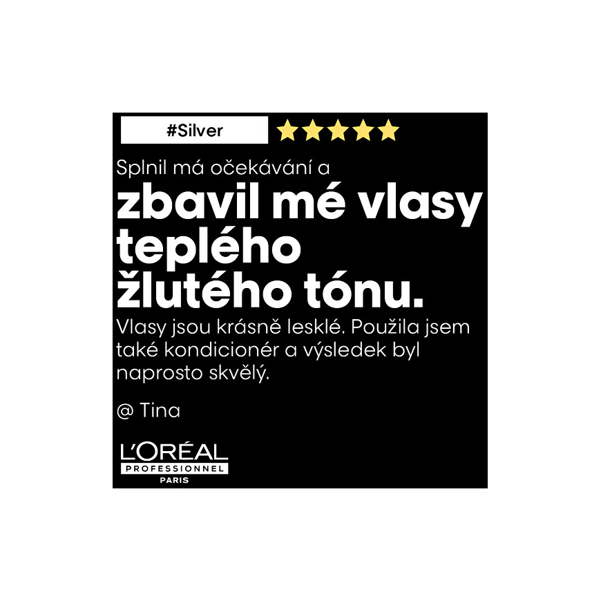 Shade correcting shampoo L'oreal Professionnel Silver Shampoo 500ml – 5