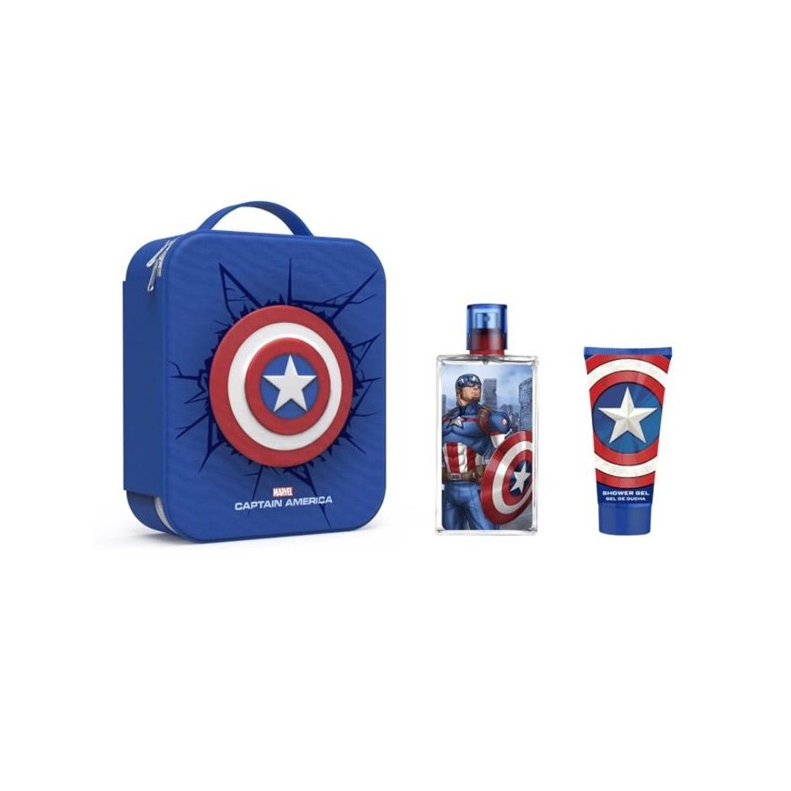 Marvel Captain America eau de toilette spray 100ml 3 pcs