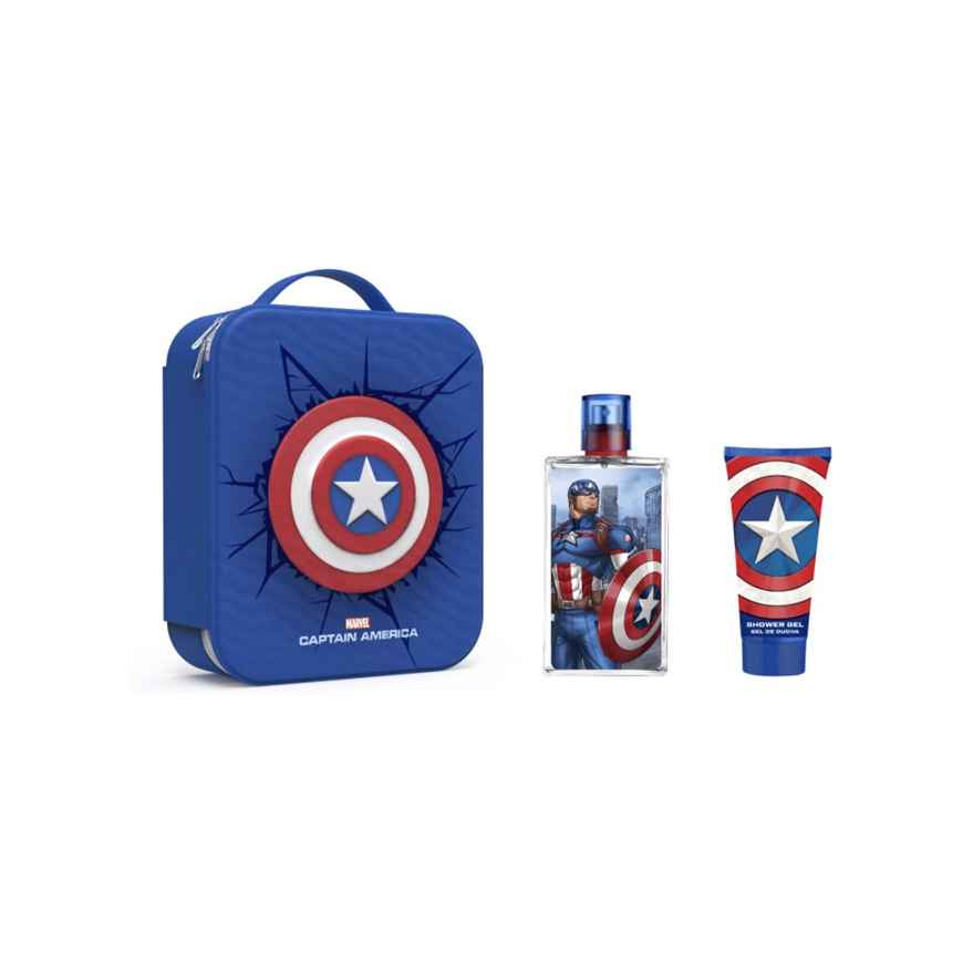 Marvel Captain America tualetinis vanduo purškiklis 100ml 3 vnt – 2