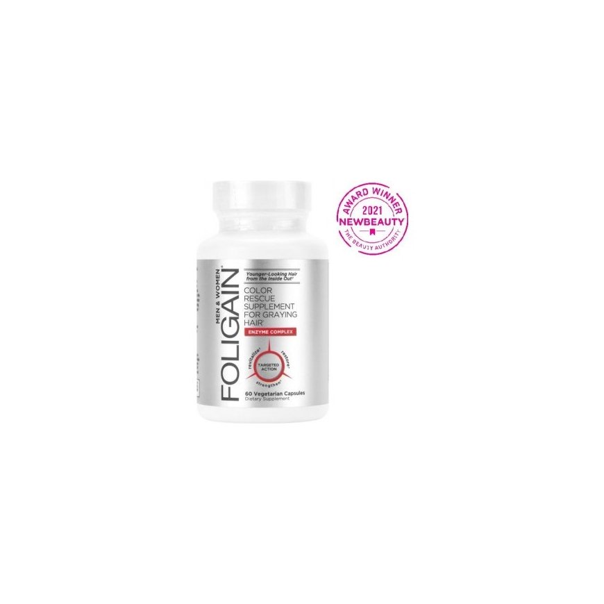 Foligain Color Rescue Supplement For Graying Hair ( 60 tablet ) - Tablety proti šedivění vlasů
