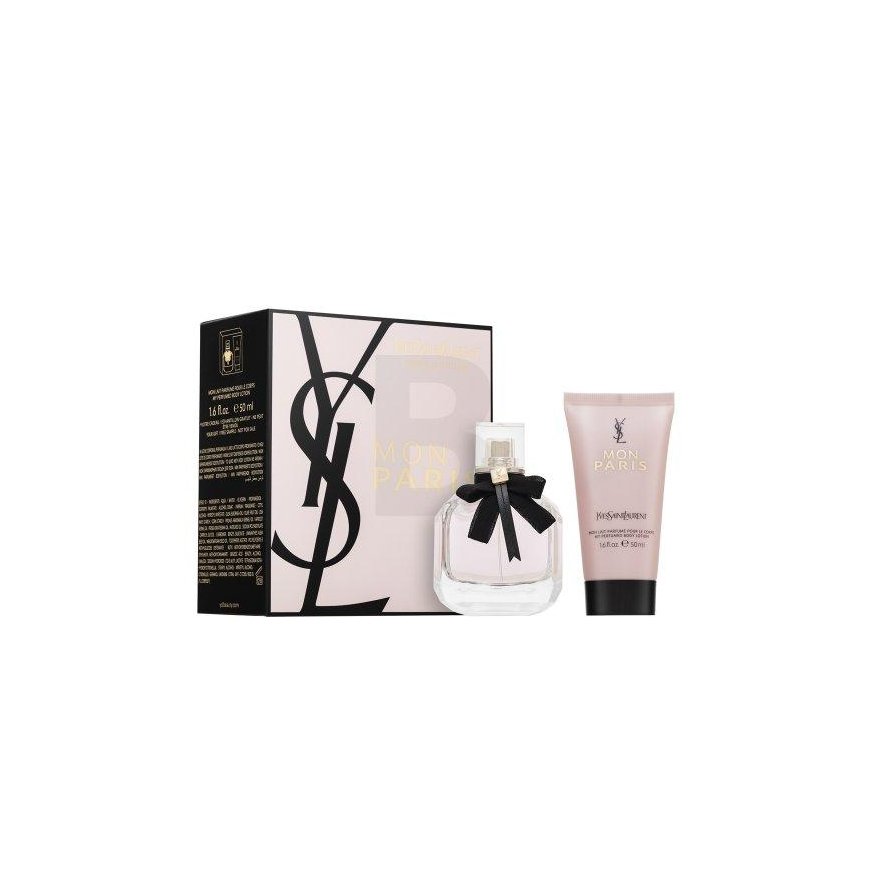 Yves Saint Laurent Mon Paris EDP set for women (EDP 50 ml + Body lotion 50 ml) – 2
