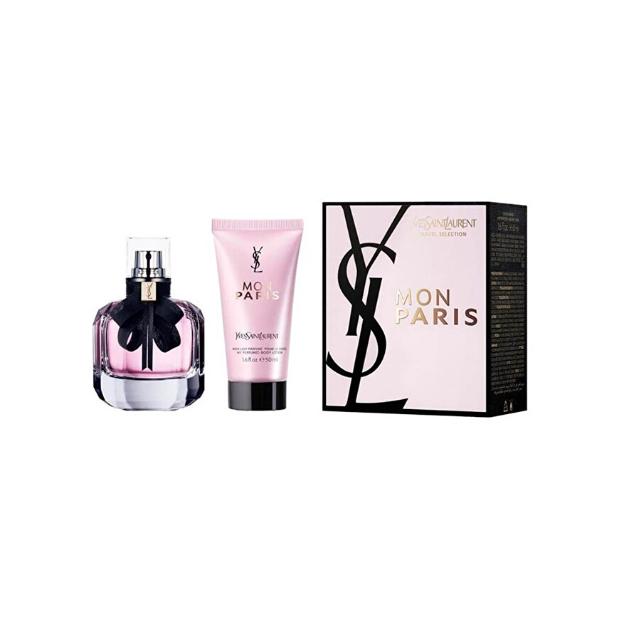 Yves Saint Laurent Mon Paris EDP rinkinys moterims (EDP 50 ml + Losjonas kūnui 50 ml) – 5