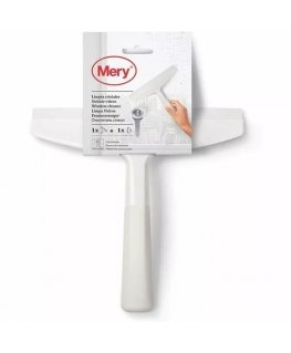 Window and Shower Cleaner with Suction Cup 24 x 23 x 3.5 cm
