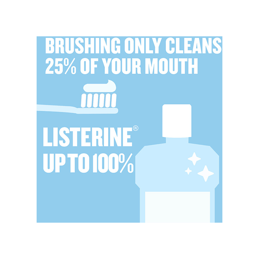 Listerine Advanced Baltas Mild Taste - Mouthwash su a whitening effect – 3