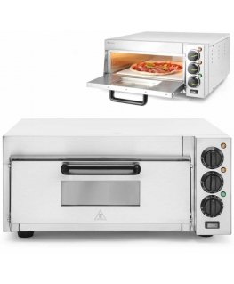 Electric oven Single chamber pizza oven for 1 large pizza 2000 W 230 V - Hendi 220290