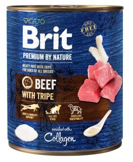 BRIT Premium by Nature Beef with Tripe - Märg koeratoit - 800 g