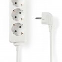 Nedis EXSO630F1WT удлинитель 3 m 6 розетка(и) Для помещений Белый