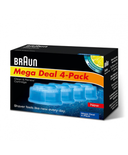 Brown | Refills 4 Pack | Clean and Renew CCR4 3+1