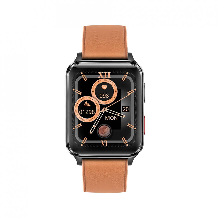 Kumi KU5 PRO smartwatch brown – 3