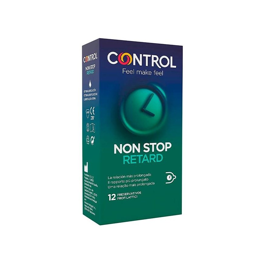 CONTROL CONTROL NONSTOP POINTS AND LINES condoms 12 UNITS