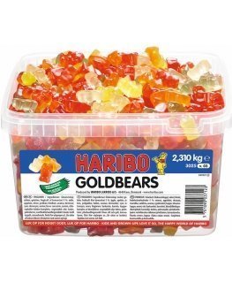 HARIBO Goldbären vesels saldais, 2,3 kg
