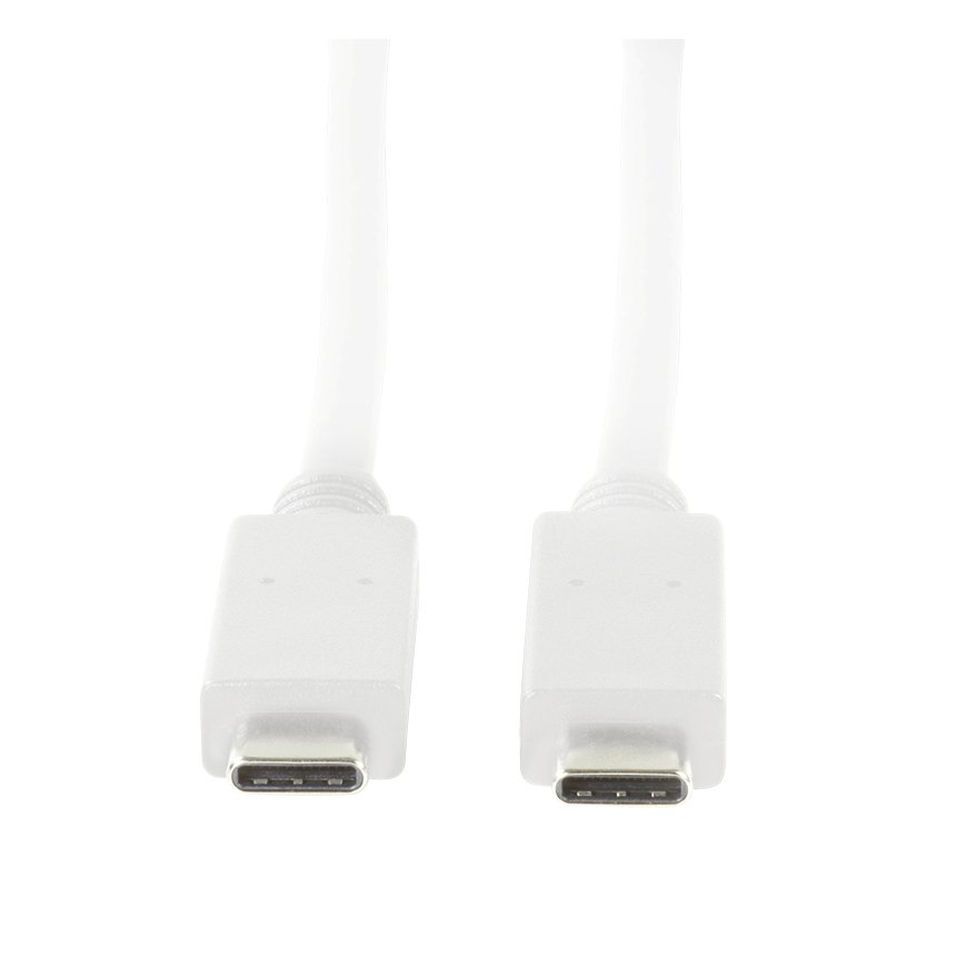 LogiLink CU0130 USB кабель 0,5 m USB 3.2 Gen 2 (3.1 Gen 2) USB C Белый – 2