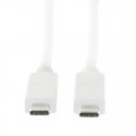 LogiLink CU0130 USB-kaabel 0,5 m USB 3.2 Gen 2 (3.1 Gen 2) USB C Valge