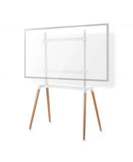 Nedis TVSM7250WT televizoriaus laikiklis 190,5 cm (75") Ruda, Balta