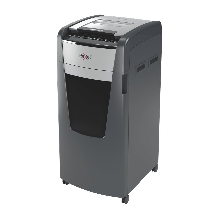 Rexel AutoFeed+ 600M paperisilppuri Mikroleikkaava 55 dB 23 cm Musta, Harmaa