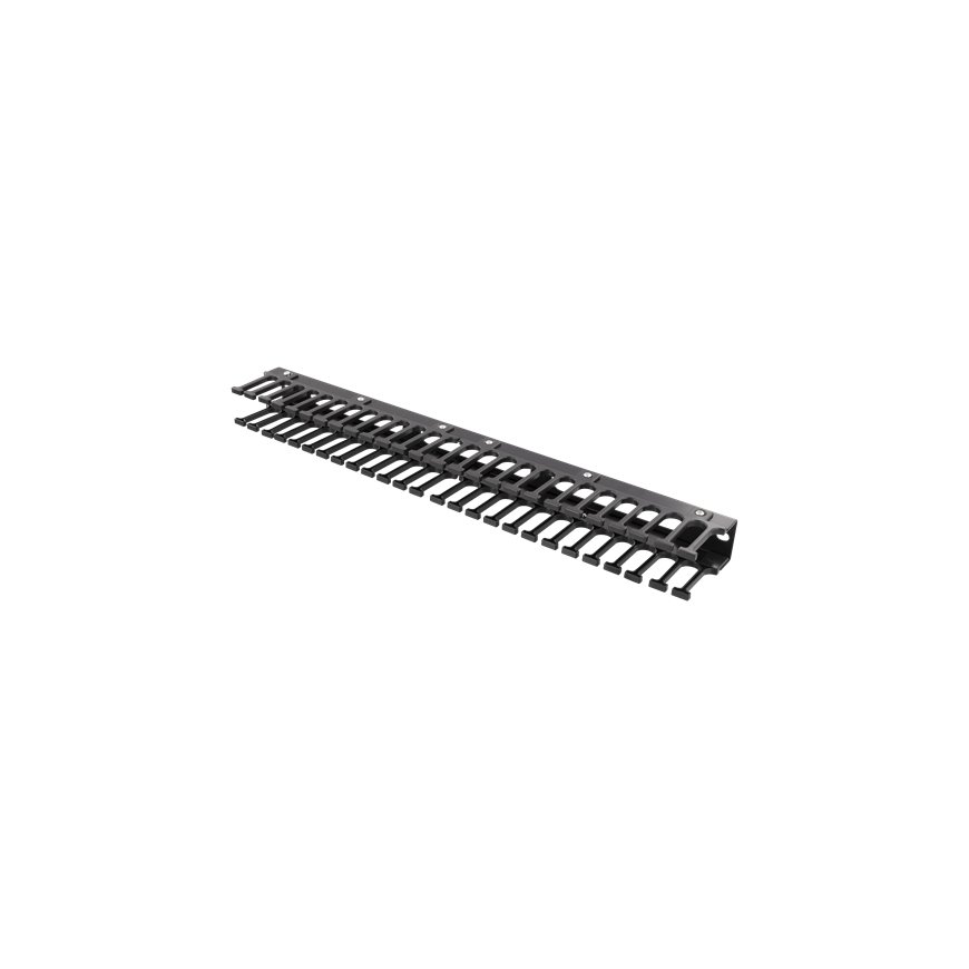 Deltaco 19-19 rack accessory Cable management panel – 2