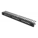 Deltaco 19-19 rack accessory Cable management panel Deltaco 19-19 rack accessory Cable management panel